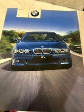 *MINT* 2001 BMW M5 Brochure 01 E39 M-5 Sedan US Sales Catalog Spec Color *MINT*  picture