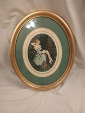 VINTAGE: LOVE'S MESSAGE by Marcel Le Boulte (1920s/1930s) ~Pencil Signed LOVELY picture