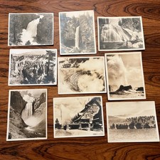 Vintage YELLOWSTONE NATIONAL PARK Haynes Photographs Lot of 15 picture