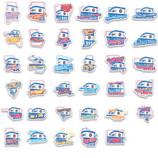 7 Brew State Shaped Sticker You Pick picture