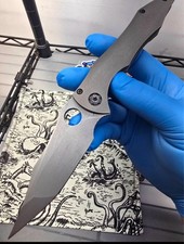 Gavko knives custom 'Tiger' w/ spydie hole and nitro-v steel picture