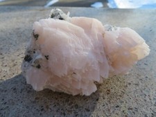 Highly Fluorescent Rare Pink Manganoan Calcite-Laki Mine,Plovdiv Region,Bulgaria picture