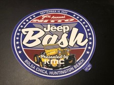 JEEP BASH 910 KMC NITTO CELEBRATION EVENT HB STICKER DECAL 7TH ANNUAL 6