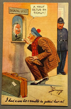 A/S Fred Buchanan, Tuck Oilette PC 3408 All Scotch, Ticket Window, ca 1910 picture