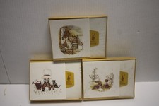1973 HOLLY HOBBIE NOTE CARDS IN O/BOXES, UNOPENED NOS. picture