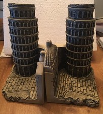 Leaning Tower of Pisa Bookends NIB.  picture