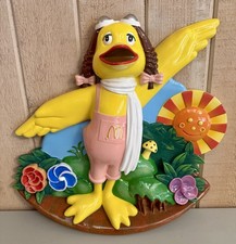 VTG 80s McDonald’s Birdie Early Bird 17” | 3D Wall Plaque McDonaldland Playland picture