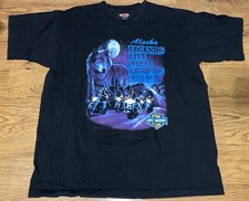Vtg 1991 Holoubek Harley Davidson Legends Live Where Legends Ride Anchorage L picture