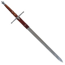 Whetstone Medieval Sword - William Wallace Double-Edged Blade Sword picture