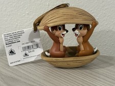 Disney Parks Chip N Dale In A Nut Shell Christmas Ornament NWT picture