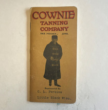 Vintage Cownie Tanning Company Advertising Booklet Price List Des Moines Iowa picture