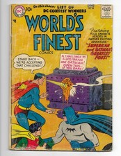 World's Finest 88 1957 DC Comics G+ 2.5 Batman Superman 1st Joker Luthor Team Up picture