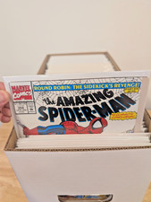 129 Spider-Man Comic Short Box Lot Amazing, McFarlane, Giant Size, Spectacular picture