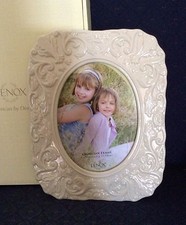 Lenox GEORGIAN Ivory China Photo Picture Frame 5×7 New In Box PERFECT Free S&H picture