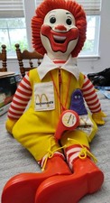 Vintage 1978 Ronald McDonald Plush Working Whistle Grimace Complete Accessories picture