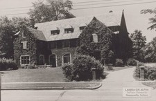 RPPC DePAUW University Lambda Chi Alpha Greencastle Indiana 1953 Postcard 14618a picture