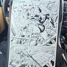 Marvel She-Hulk #11 p.17 Original Interior Comic Art Page Signed Paul Pelletier picture