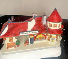 Lemax Caddington Village Hamilton Station Christmas Village Building No Light picture
