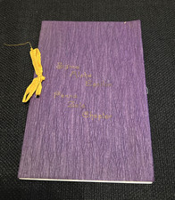 ANTIQUE Sigma Alpha Epsilon fraternity 1902 Bucknell chapter Symposium program picture