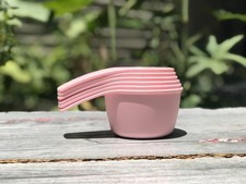 Tupperware Measuring Cups Set of 6 pink NEW  picture