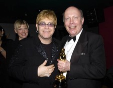Sir Elton John Julian Fellowes Oscar winner for Best Original Scre- Old Photo picture