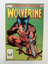 MarvelComics Wolverine #4 Comic Book (1982) by Chris Claremont & Frank Miller,NM picture