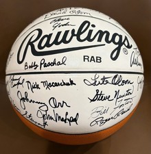 Rawlings 1990’s Basketball With Authentic Signatures Of D1 NCAA Coaches picture