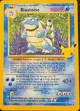 Pokémon 2021 Base Set Blastoise 2/102 Holo Rare NM Celebrations picture