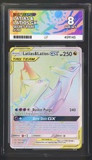 Pokemon Latias & Latios GX 190/181 Team Up Sun & Moon Rainbow Secret Rare ACE 8✨ picture