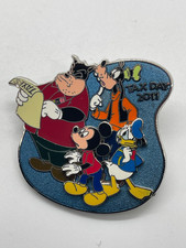 2011 Disney Tax Day - Mickey Donald Goofy Pete Limited Edition Pin picture