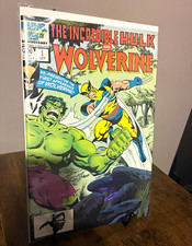 Marvel The Incredible Hulk and Wolverine #1 (1986) Hulk Wolverine Copper Age. picture