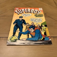 Superboy #58 Kryptonite Mystery 1957 Silver Age VG DC Comics picture