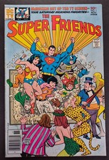 The Super Friends #1 DC Comics 1st Wonder Dog DC Comics 1976 picture