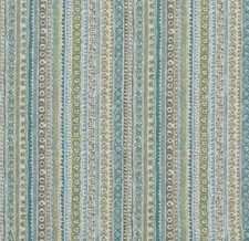 Nina Campbell Osbourne & Little Tigris Blue NCF4435 Linen Remnant 1-1/8 Yds picture