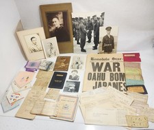 WWII US ARMY Company B Division Soldier Photos/Letters/ Newspaper -Named 42 Pcs picture