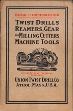 c1920 Union Twist Drill Co. 