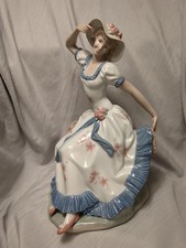  LLADRO NAO Dancing Lady Rare Daisa Spain Approx. 12