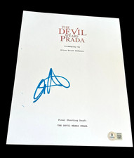 ANNE HATHAWAY SIGNED AUTOGRAPH MOVIE SCRIPT DEVIL WEARS PRADA BECKETT BAS PROOF picture