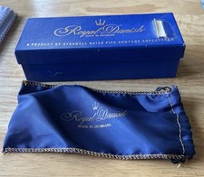 Vintage Stanwell Royal Danish Pipe Box & Pouch Only Made in Denmark Shape 983 picture