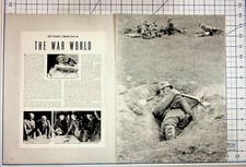 LIFE Magazine WWII Special Issue 1939 Original Article Pages European War Map picture