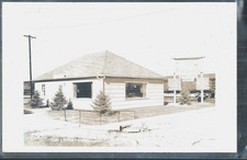 RPPC VIEW OF THE CHAMBER OF COMMERCE-WELCOME CENTER IN INTERNATIONAL FALLS, MN picture