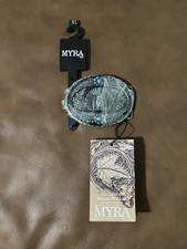 MYRA BAG Belt Buckle Native American Chief Western Turquoise Inlay NEW WITH TAGS picture