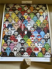 Bimtoy Tiny Ghost Art Print Poster - Forever Haunted - LE 275 Signed Numbered picture