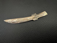 Vintage Albuquerque NM Souvenir Abalone Mother of Pearl Shell Letter Opener picture