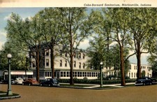 Cohn-Barnard Sanitarium, Martinsville, Indiana Postcard picture