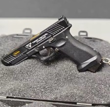 1:3 Scale Mini Gun TTI Replica - Realistic Slide And Magazine Action Keychain picture