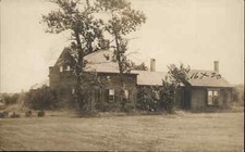 Antique RPPC Monument Beach Mass MA Homestead Colonial Architecture picture