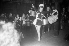 The floor show at the Cabaret Club July 1946 Historic 1940s Old Photo picture