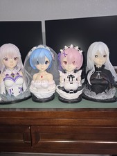 Re Zero Life In Another World Set Of Busts picture
