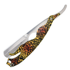 12pc Wholesale Knives Lot of Professional Barber Salon Tiger Style Handle Throa picture